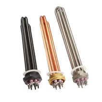 심야전기 온수보일러 사각히터 봉히터 1.52인치 3kw, DN50 265mm 380V9kw