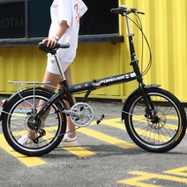 초경량 휴대용 소형 가변 속도 남녀 20 인치 청소년 접이식 자전거 다혼스피드D9 사바파이크 자이언트 giant 스타일 style, 16 인치, L7속
