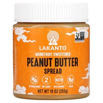 라칸토 피넛 버터 스프레드 무설탕 슈가프리 283g Peanut Butter Spread