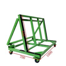 휴대용 물류창고 4륜 운반차 핸드카트 접이식끌차, 5인치 나일론 휠 접이식 B형