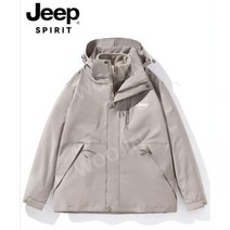지프 JEEP 분리형 방풍 방수 등산 캠핑 아웃도어 자켓