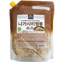 면사랑 나가사끼짬뽕소스 2kg 1봉 신선한해물과 돈사골