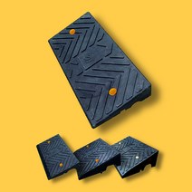 차량진입판 장애인경사로 휠체어경사로 경사로발판, 100mm, 1개