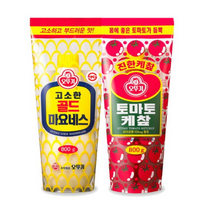 오뚜기 토마토 케찹 800g + 골드 마요네즈 800g, 5세트