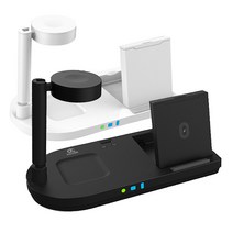 디큐브 4in1 무선충전기 Sport41 애플 갤럭시 호환, 갤럭시전용_블랙, 1개