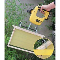 탈봉기 무선 양봉용 채분기 토종꿀 충전식 벌집흔들기, 2. 탈봉기 녹색