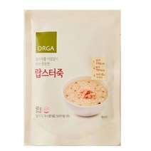 ORGA 식사대용 랍스터 죽 (420g) 아침 야식 환자식 부모님식사 혼밥 간단요리 다이어트, 6개