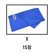 커클랜드 다용도 극세사타올 36장 코스트코 블루 자동차세차 걸레 수건 타월, 파랑, 15장