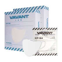 바반트2단황사방역마스크(KF94)소형(흰색) 10매입 X 2박스, 모던화이트