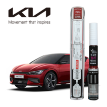 기아자동차 붓펜 페인트 자동차 도색용 CR5 런웨이레드, 3WAY (CR5 런웨이레드+투명코팅제)