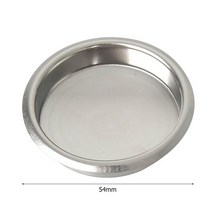 커피 머신 청소 블라인드 볼 필터 에스프레소 액세서리 위한 깨끗한 컵 바구니 51/54/58mm, 02 54mm Blind Bowl