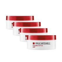 폴미첼 플렉서블 스타일 페이스트 왁스 모든 모발용 50g Paul Mitchell Flexible Style ESP, 4개