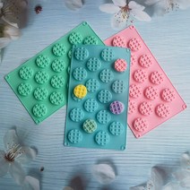 비누만들기diy 실리콘몰드제작 수제 디자인 석고 방향제 몰드 초콜릿 캔들 수제 실리콘 몰드 DIY 제조 도, 04 010Brick red