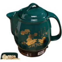 포트 달임기 약탕기 한약 중탕기 건강원 약달임 탕약, 녹색 6L 옥타코어 비프음 나노 논스틱 팬