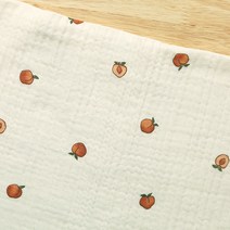 삼중요루거즈 유아 이불 블랭킷 13종, 피치-오렌지