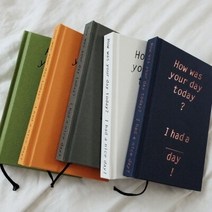 [양장 데일리 다이어리] I had a nice day!, 화이트