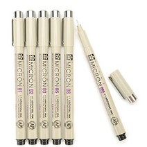 피그마 마이크론 펜(블랙), 블랙 05