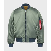 ALPHA INDUSTRIES MA-1 레귤러 배틀워시 Teal
