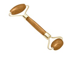 핑크 구아샤 하트 괄사 옥 스톤 기구 봉 경락 마사지 유기 스트레칭 지압 바디 스틱 얼굴, 구아샤 롤러 앰버
