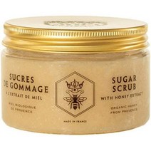 독일 빠니에데썽스 Panier des Sens Sugar Scrub Honey 허니 슈가 바디 스크럽 240g, 4팩