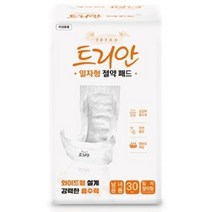 트리안 속기저귀 일자형 절약패드 300매 1박스 (바디로션50ml 2개 증정), 10팩, 30매입