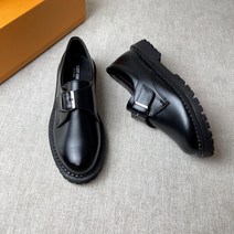 남자 댄디 몽크 스트랩 클리퍼 로퍼 키높이 푹신한 캐주얼 구두 원몽크