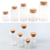 선택1 요플레 유리병 코르크 마개 소품 소품 데코