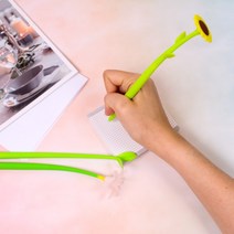 [바보사랑] 핵인싸템 갓샵 꽃 볼펜 5종 튤립 해바라기 새싹펜, 상품선택:콩나물볼펜