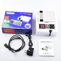 에뮬게임기 Coolbaby 레트로 클래식 휴대용 게임 플레이어 TV 비디오 콘솔 600/500 미니 내장 HDMI AV, 12 620AV-AU