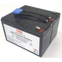 RBC142 교체용 UBK호환배터리 SMC1000I교체용배터리 SMART UPS C1000전용, 1개