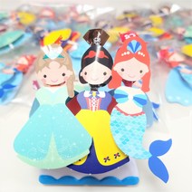 [블루레몬] 프린세스 막대사탕 어린이집 답례품 학원 단체 화이트데이, 3개