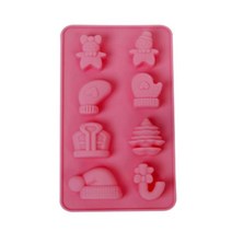 실리콘몰드/성탄8종8구