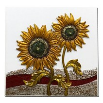 인테리어 해바라기 꽃 부조액자 HC11 A형 na01_4878