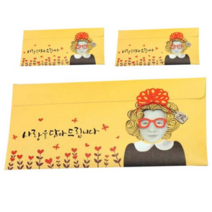 솜씨카드 방긋 돈봉투, 신사임당, 30매