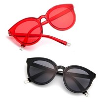 틴트 레드 운전 파란색 예쁜선글라스 고등학생 숄더