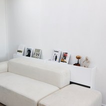 아이린 쇼파 뒤 틈새 코니 수납장, 화이트