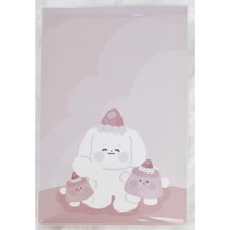 딸기 푸딩에 빠진 레드 미니떡메 떡메모지(선택) 100장 1권/뜯어쓰는 메모지