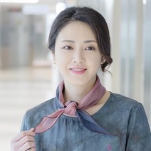 조이마담 A4493 천연염색 투톤 스카프 생활한복코디 엄마선물