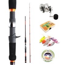 싸파 가물치 버징세트 민물낚시 스콜피온 가물치대, 우핸들 (JD200P)