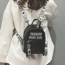 홍대언니 레터링 미니 크로스 백팩 가방 SG21