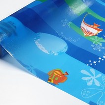 [데코미] 시트지, AWS-80021 (무점착-물고기)