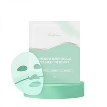 닥터리본 LIVE 듀얼 콜라겐 마스크 민트 4개입, 10박스