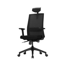 듀오백 리마 메쉬의자 LI-04HLA-C, 블랙