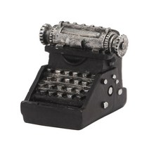 야외조각오브제 골동품 수지 타자기 카메라 피아노 입상 동상 조각 홈 인테리어 신비하고 빈티지 한 분위기, 03 Typewriter