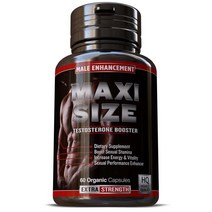 Maxi Size Male Enhancement 스테미너 부스터 60캡슐 테스토스테론 테스토울트라
