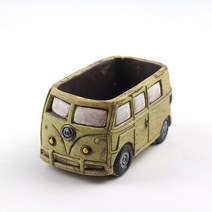 화분 꽃병 귀여운 자동차 콘크리트 시멘트 화분 실리콘 몰드 다육이 클레이 DIY 공예, 한개옵션0