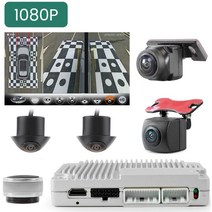 어라운드뷰 차량 360도 스카이뷰한국어 일본어 영어 360 ° 3D 자동차 멀티 앵글 카메라 슈퍼 파노라마 DVR, 01 1080P_03 128G