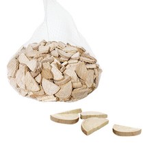 천연 나무조각 반원_중, 1개