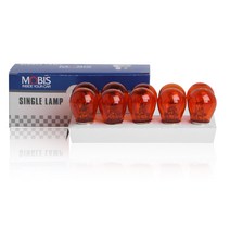 모비스 브레이크등 황색 싱글 더블 1박스, 황색 싱글 12V, 1개