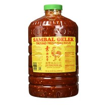 후이 퐁 삼발 올렉 3.8kg Huy Fong Sambal Oelek 8.5 Pound